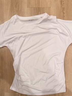 Athleta White Relaxed Dolman Sleeve T Shirt Women’s Medium Casual Athleisure